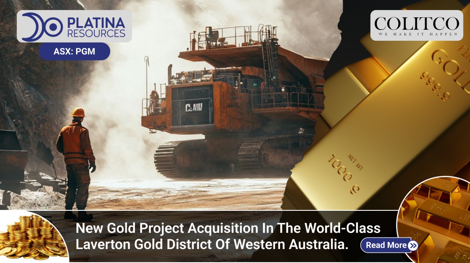 Platina Resources acquisition - Colitco