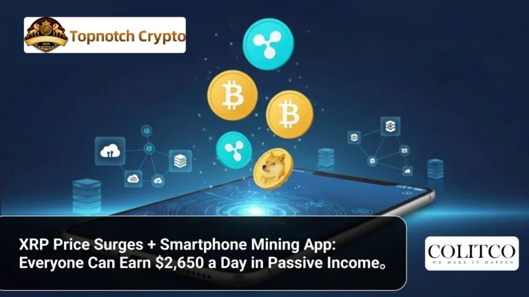 xrp-price-surges-smartphone-mining XRP Price Surges + Smartphone Mining App_ Everyone Can Earn $2,650 a Day in Passive Income。
