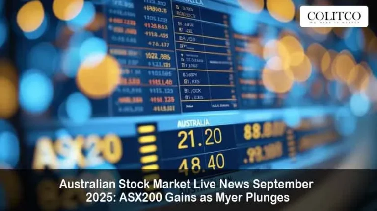 ASX200 Rises, Myer Plunges – Australian Stock Market Live