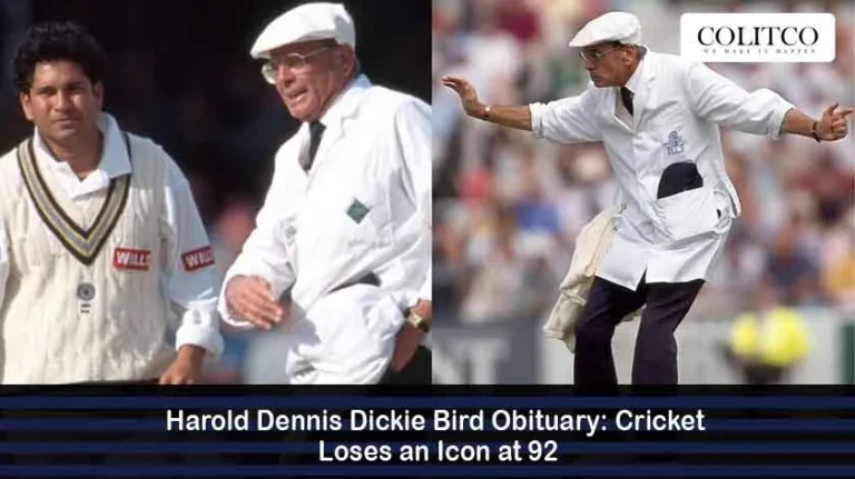 Harold Dennis Dickie Bird Obituary — Cricket Umpire Dies at 92