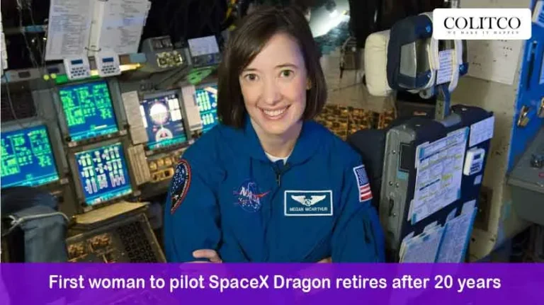 First woman to pilot SpaceX Dragon retires