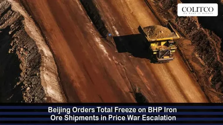 Beijing Bans BHP Iron Ore Over Price Talks Breakdown