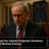 17th Day Without Pay_ Senate Postpones Shutdown Resolution Until Monday Evening
