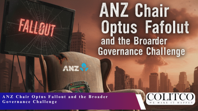 ANZ Chair Optus Fallout and the Broader Governance Challenge