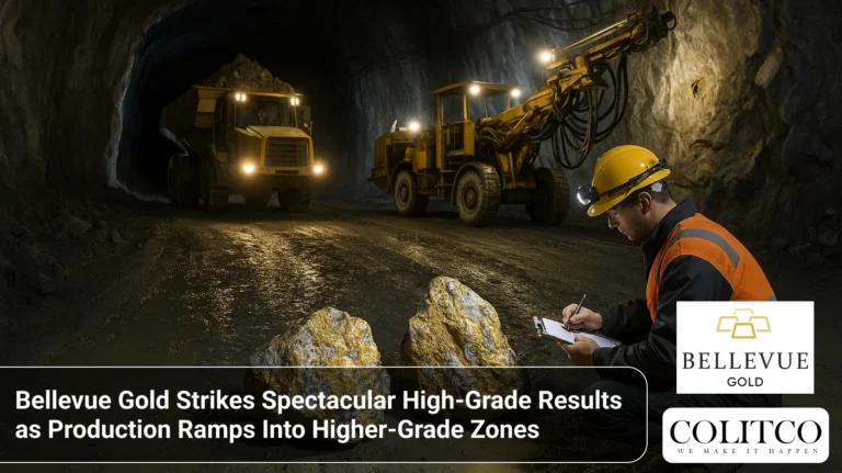 Bellevue Gold Strikes Spectacular High-Grade Results as Production Ramps Into Higher-Grade Zones
