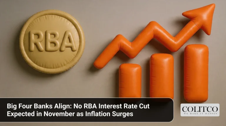 Big Four Banks Align_ No RBA Interest Rate Cut Expected in November as Inflation Surges