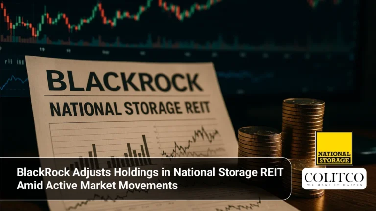 BlackRock Adjusts Holdings in National Storage REIT Amid Active Market Movements