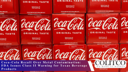 Coca-Cola Recall Over Metal Contamination FDA Issues Class II Warning for Texas Beverage Products