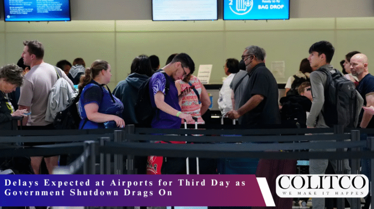 Delays Expected at Airports for Third Day as Government Shutdown Drags On