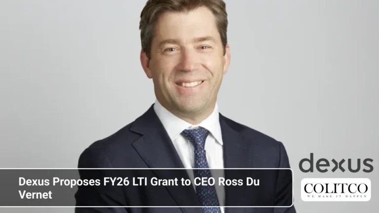 Dexus Proposes FY26 LTI Grant to CEO Ross Du Vernet (1)