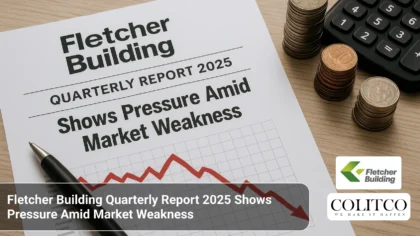 Fletcher Building Quarterly Report 2025 Shows Pressure Amid Market Weakness