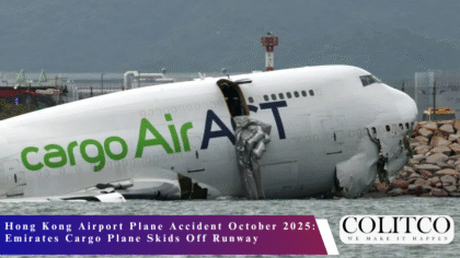 Hong Kong Airport Plane Accident October 2025 Emirates Cargo Plane Skids Off Runway