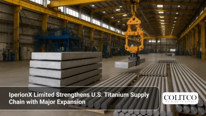IperionX Limited Strengthens U.S. Titanium Supply Chain with Major Expansion
