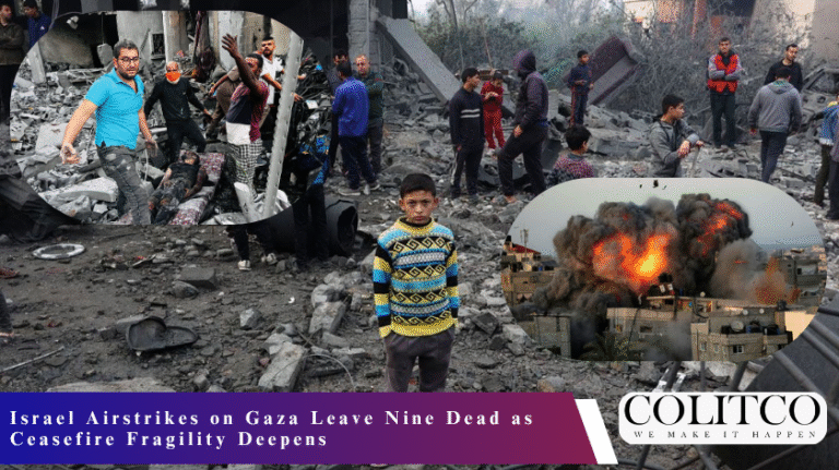 Israel Airstrikes on Gaza Leave Nine Dead as Ceasefire Fragility Deepens