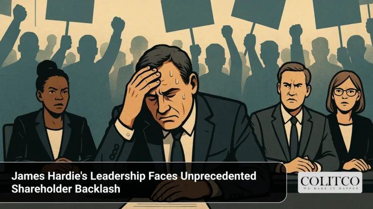 James Hardie's Leadership Faces Unprecedented Shareholder Backlash