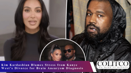 Kim Kardashian Blames Stress from Kanye West's Divorce for Brain Aneurysm Diagnosis