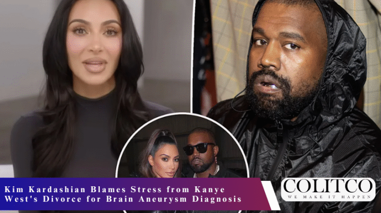Kim Kardashian Blames Stress from Kanye West for Brain Aneurysm