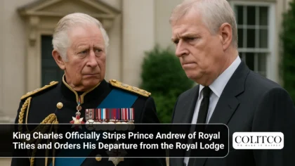 King Charles Officially Strips Prince Andrew of Royal Titles and Orders His Departure from the Royal Lodge