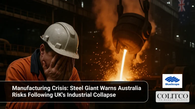 Manufacturing Crisis_ Steel Giant Warns Australia Risks Following UK's Industrial Collapse