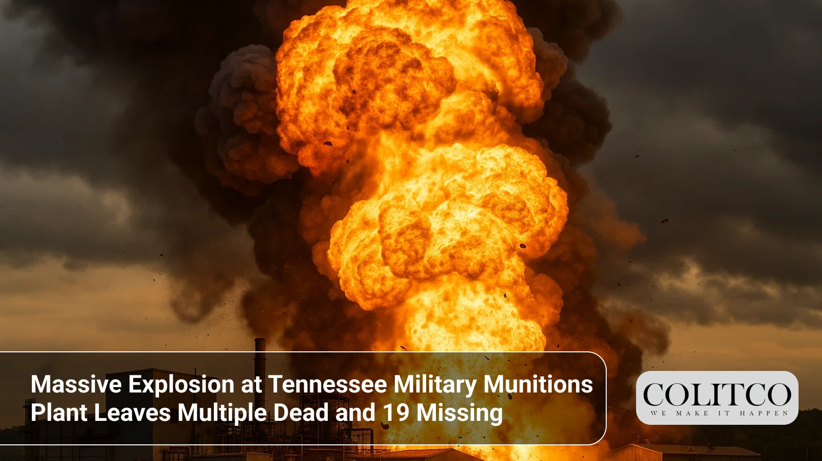 Massive Explosion at Tennessee Military Munitions Plant Leaves Multiple Dead and 19 Missing