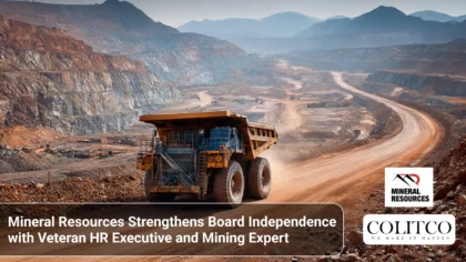 Mineral Resources Strengthens Board Independence with Veteran HR Executive and Mining Expert