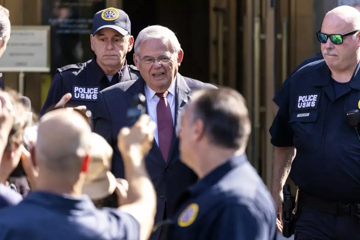 New-Jersey-Senator-Bob-Menendez-departs-Manhattan-federal-court-in-New-York-on-Tuesday-July-16th-2024