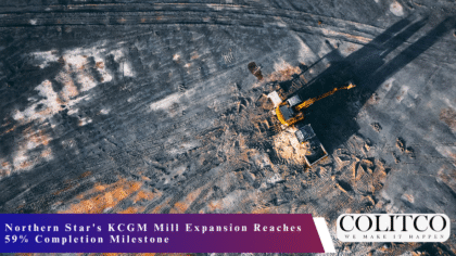 Northern Star's KCGM Mill Expansion Reaches 59% Completion Milestone