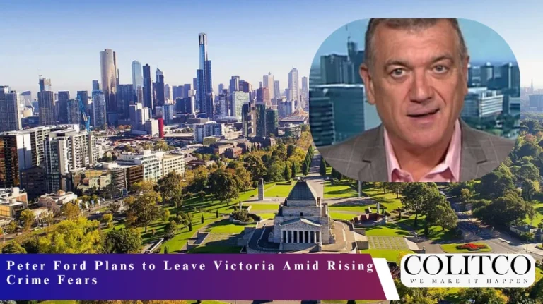 Peter Ford Plans to Leave Victoria Amid Rising Crime Fears
