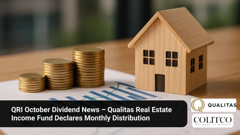 QRI October Dividend News – Qualitas Real Estate Income Fund Declares Monthly Distribution (1)