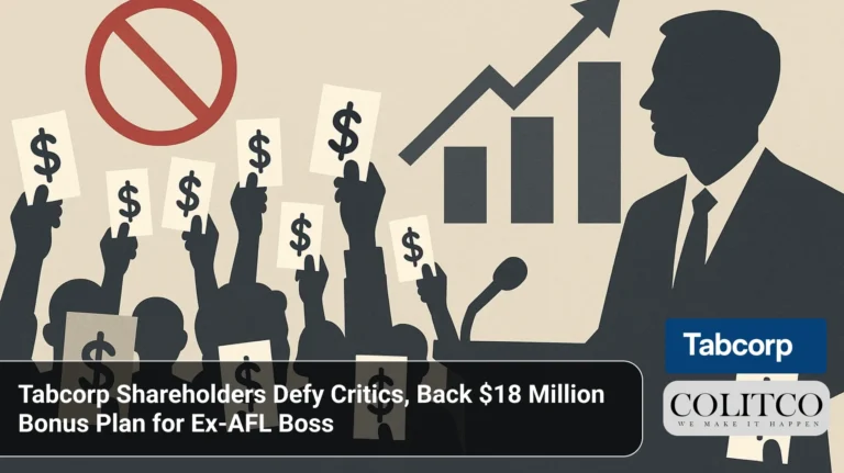 Tabcorp Shareholders Defy Critics, Back $18 Million Bonus Plan for Ex-AFL Boss