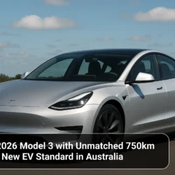 Tesla Unveils 2026 Model 3 with Unmatched 750km Range, Setting New EV Standard in Australia
