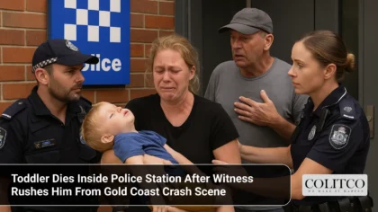 Toddler Dies Inside Police Station After Witness Rushes Him From Gold Coast Crash Scene