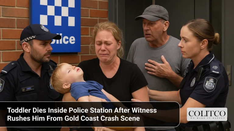 Toddler Dies Inside Police Station After Witness Rushes Him From Gold Coast Crash Scene