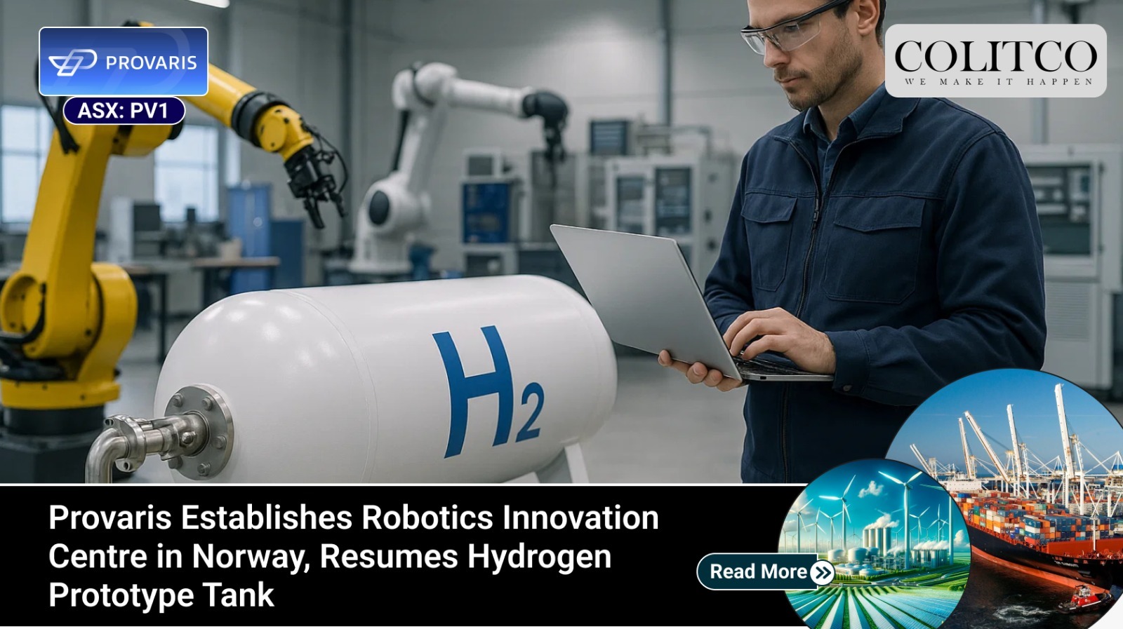Provaris Energy Opens Robotics Innovation Centre in Norway to Advance Hydrogen and LCO₂ Tank Development