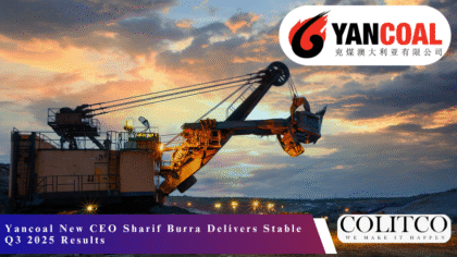 Yancoal New CEO Sharif Burra Delivers Stable Q3 2025 Results