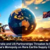 Australia-US Rare Earths Partnership: The Supply Shift