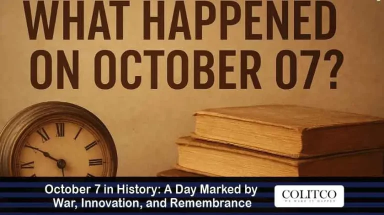 October 7 in History: War, Leadership, and Key Events