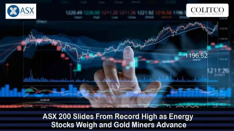 ASX Market Today: ASX 200 Falls as Gold Gains, Energy Slips