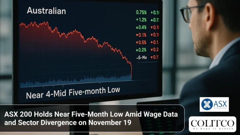 ASX 200 Holds Near Five-Month Low Amid Wage Data and Sector Divergence on November 19