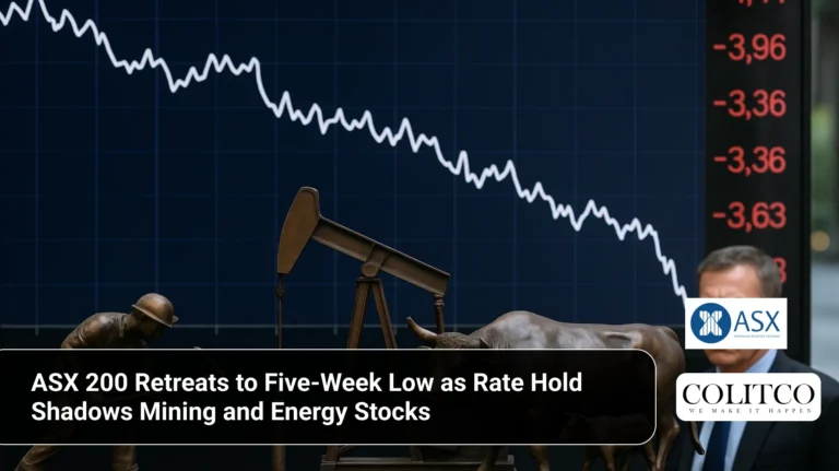 ASX 200 Retreats to Five-Week Low as Rate Hold Shadows Mining and Energy Stocks