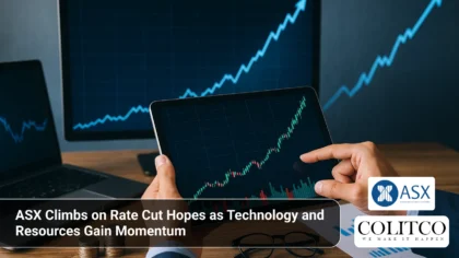ASX Climbs on Rate Cut Hopes as Technology and Resources Gain Momentum
