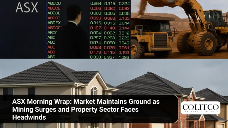 ASX Morning Wrap_ Market Maintains Ground as Mining Surges and Property Sector Faces Headwinds