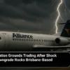 Alliance Aviation Grounds Trading After Shock Earnings Downgrade Rocks Brisbane-Based Carrier