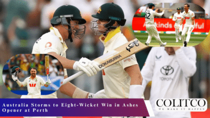 Australia Storms to Eight-Wicket Win in Ashes Opener at Perth-min