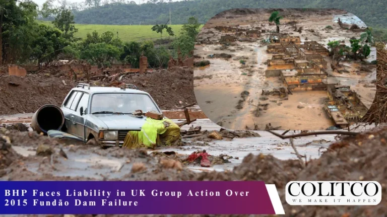 BHP Faces Liability in UK Group Action Over 2015 Fundão Dam Failure