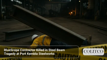 BlueScope Contractor Killed in Steel Beam Tragedy at Port Kembla Steelworks