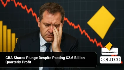CBA Shares Plunge Despite Posting $2.6 Billion Quarterly Profit