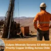 Culpeo minerals Secures $3 Million to Advance High Priority Copper Drilling Acroos Chile