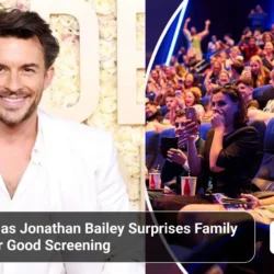 CrowdEruptsasJonathanBaileySurprisesFamilyatWicked_ForGoodScreening