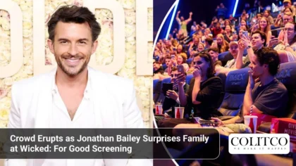 CrowdEruptsasJonathanBaileySurprisesFamilyatWicked_ForGoodScreening